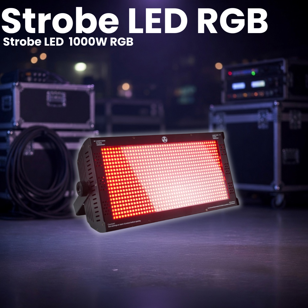 Strobe LED RGB 1000W